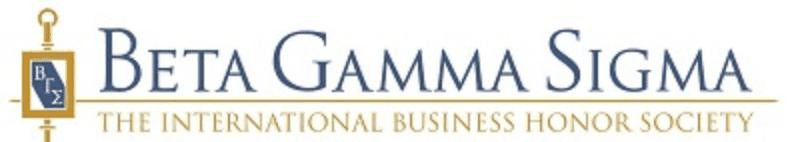 Beta Gamma Sigma banner